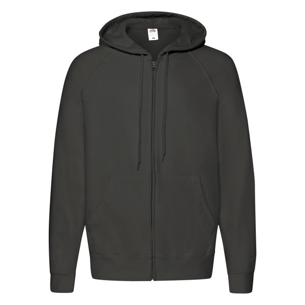 Felpa con zip con cappuccio